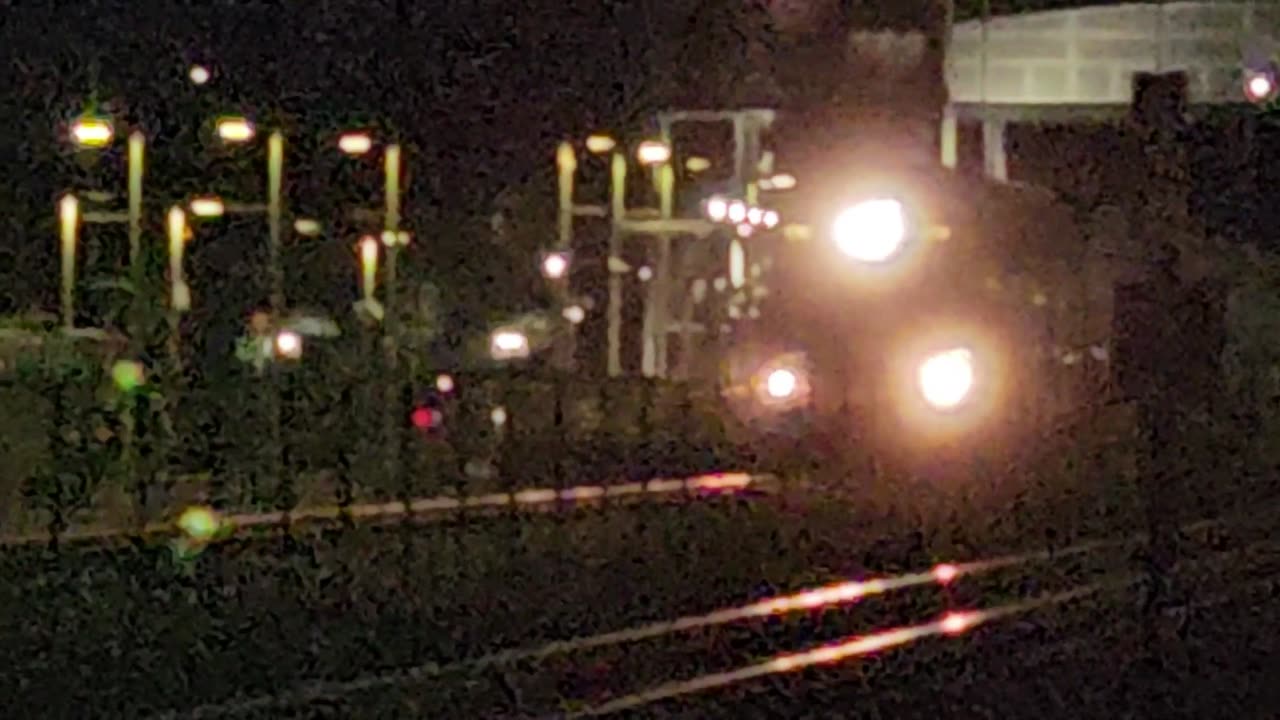 Northbound Sounder to Seattle at dawn in Kent, WA 3/8/2024 (newer camera also)