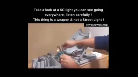 Take A Look At A 5G Light That Is Being Installed Everywhere, Listen Carefully