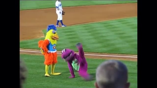 funny video dont mess with the barney