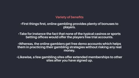 Why Online Gambling Is Better Than Offline Betting: A Quick Review