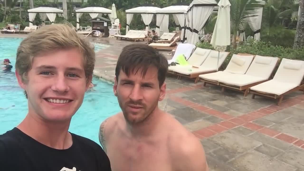 MEETING MESSI!!!!!
