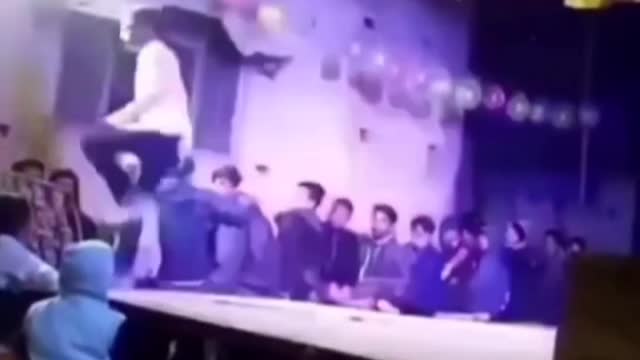 wow he tried freestyle on stage
