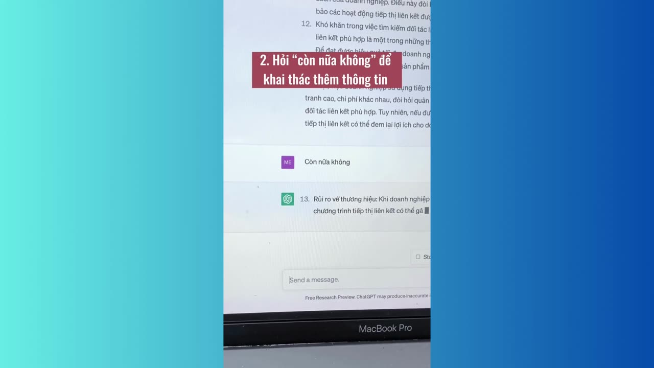 5 câu thần chú khai thác chat GPT hiệu quả - Phần mềm marketing