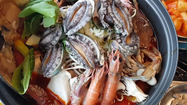 Korea Jeju Island Seafood Soup#1