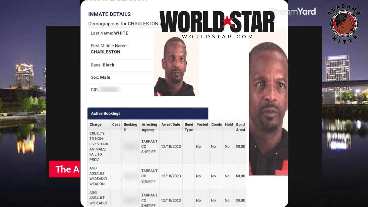 Charleston White Arrested On Serious Charges Of Aggravated Assault