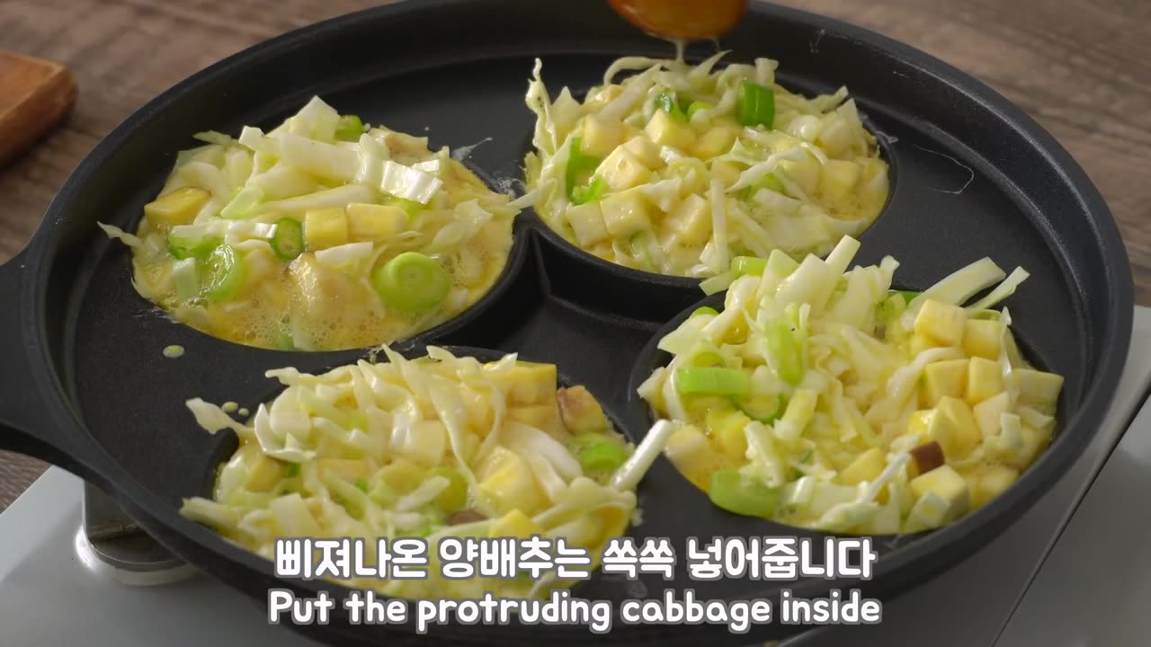 Cabbage with Egg -homemade