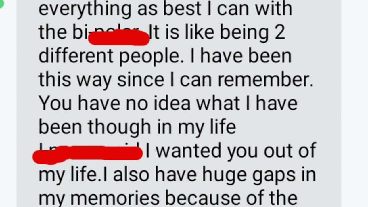 Exposing my mentally derraged abusive grandmother