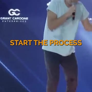 START THE PROCESS.You want to run a marathon… sign up for a race then figure out how to train.