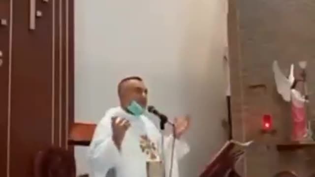 Priest "Dies Suddenly" During Live Stream After Being "Vaccinated"