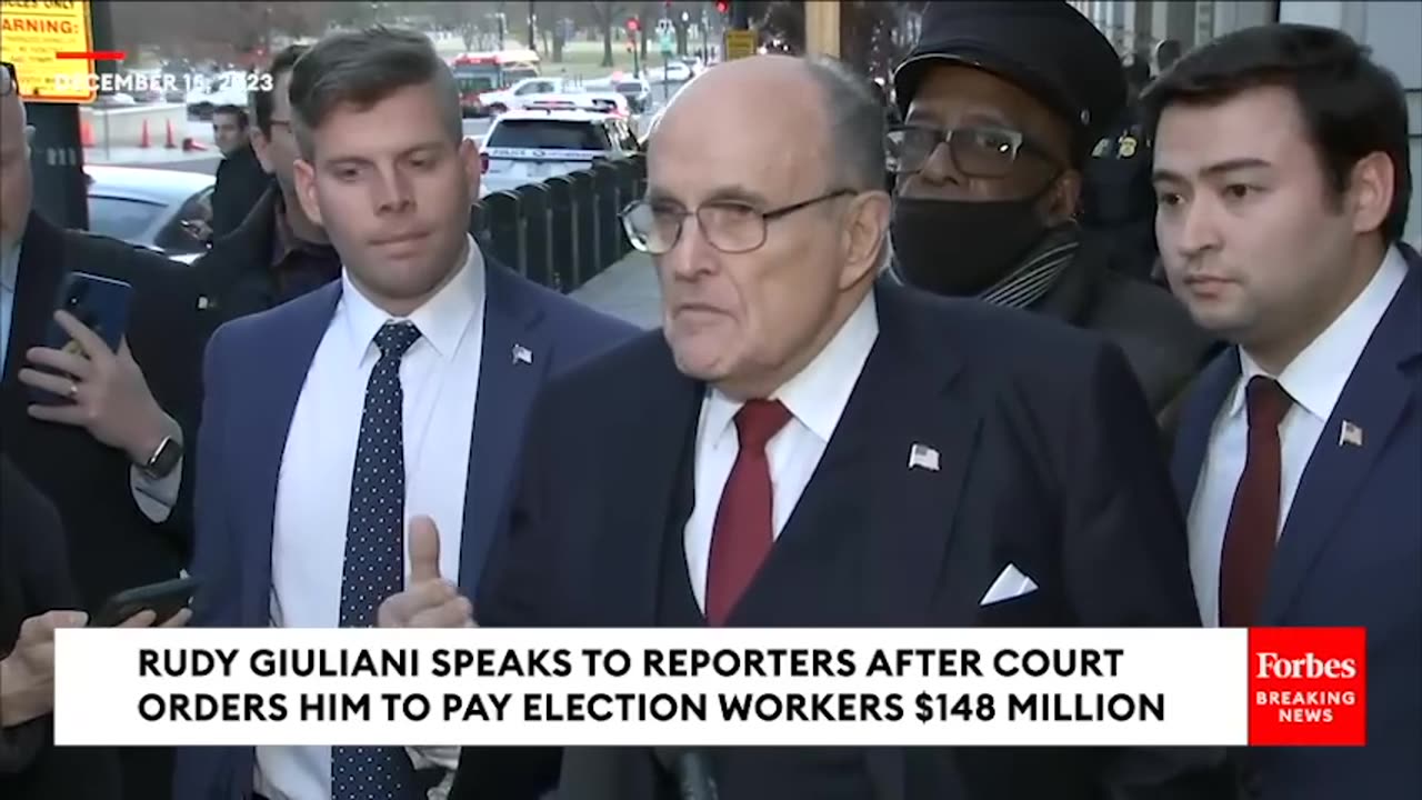 2023 Review - Rudy Giuliani Talks About Amt Awarded