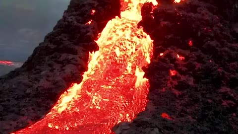 Volcano reaction is like a gate of haven.