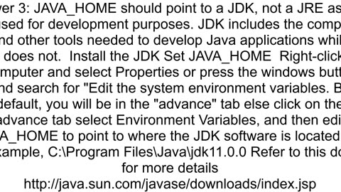 How to set JAVA_HOME environment variable for Android Tools to work properly