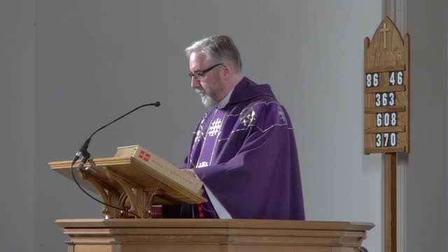 1st Sunday in Lent - Homily