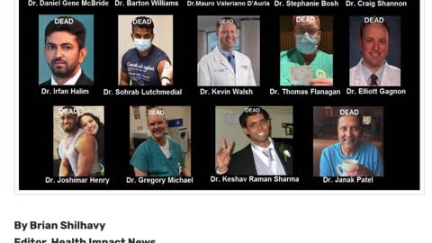 Vaxxed Drs are Dying and Unvaxxed Drs are Quitting or Being Fired/ Who will Run the Hospitals?