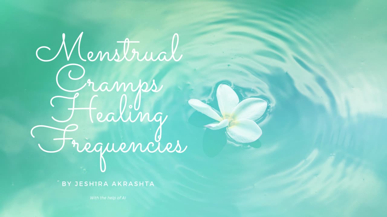 Menstrual Cramps Healing Frequencies (Ocean Version) Experimental