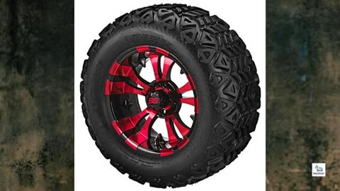 Review - RM Cart - 12" Warlock Black/Red on 22x11-12 Black Trail Tires (Set of 4)