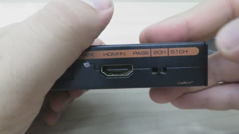 Extrator de Áudio de HDMI para SPDIF e Analógico RCA Estéreo