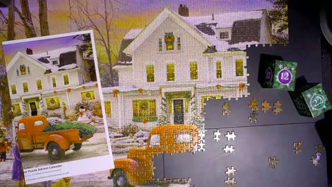 The Inn at Christmas Jigsaw Day 9 - Just Rest Your Eyes (JRYE#489)