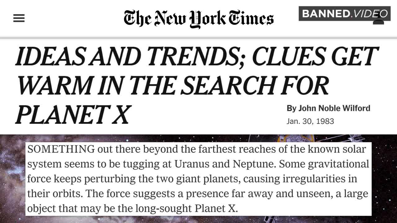 Is planet-X coming our way??