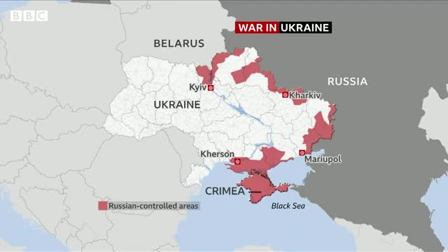 Ukrainian city of Kherson is under Russian control BBC News