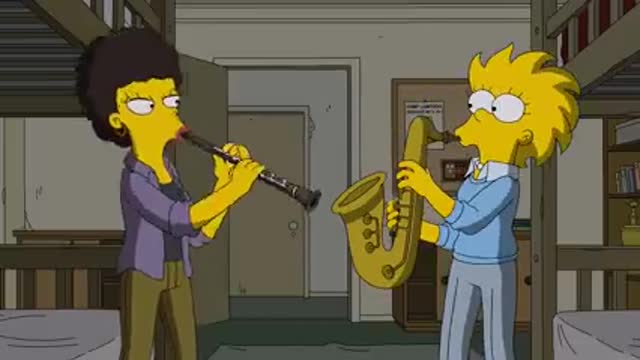 Os Simpsons - VIDA DE ESTUDANTE