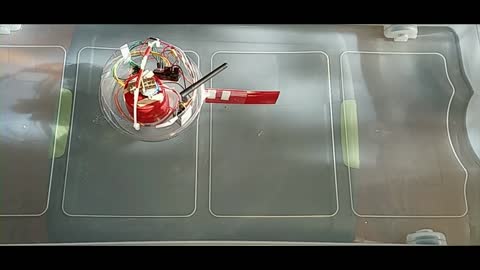 Test of RC Arduino Magnetic Boat with Fin with Full Size Magnets