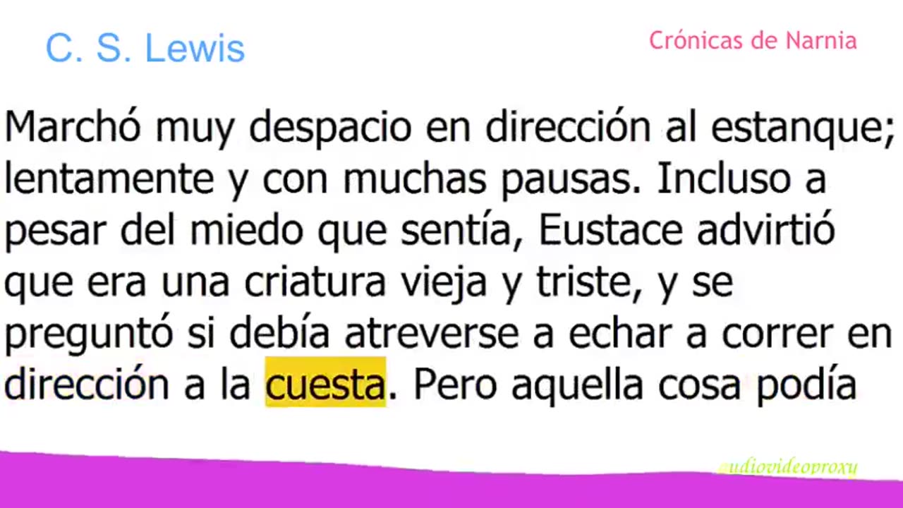 C. S. Lewis - Crónicas de Narnia 3/8