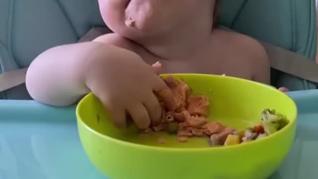 Cute Baby try not to smile Challenge
