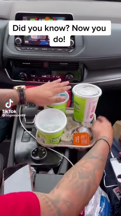 Did You Know You've Been Using Those 4 Tray Cupholders Wrong the Entire Time??