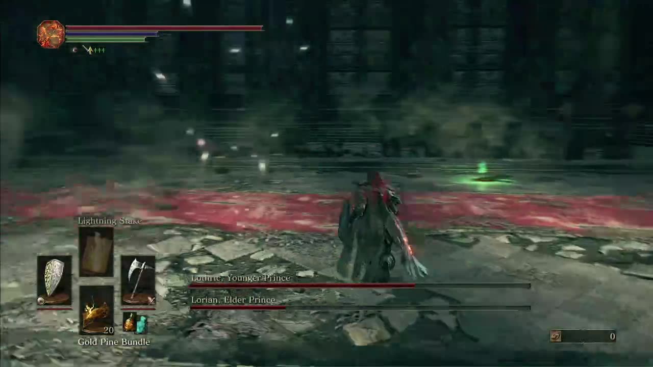 Twin Princes, Lothric and Lorian: No Damage (Dark Souls 3)