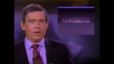 December 22, 1989 - Dan Rather CBS Newsbreak on Uprising in Romania