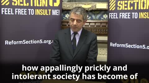 Rowan Atkinson against woke