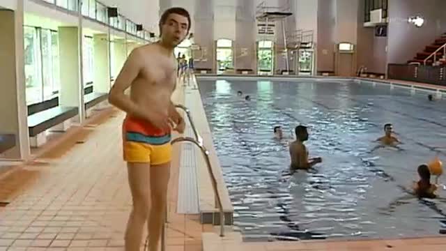 dive Mr bean funny