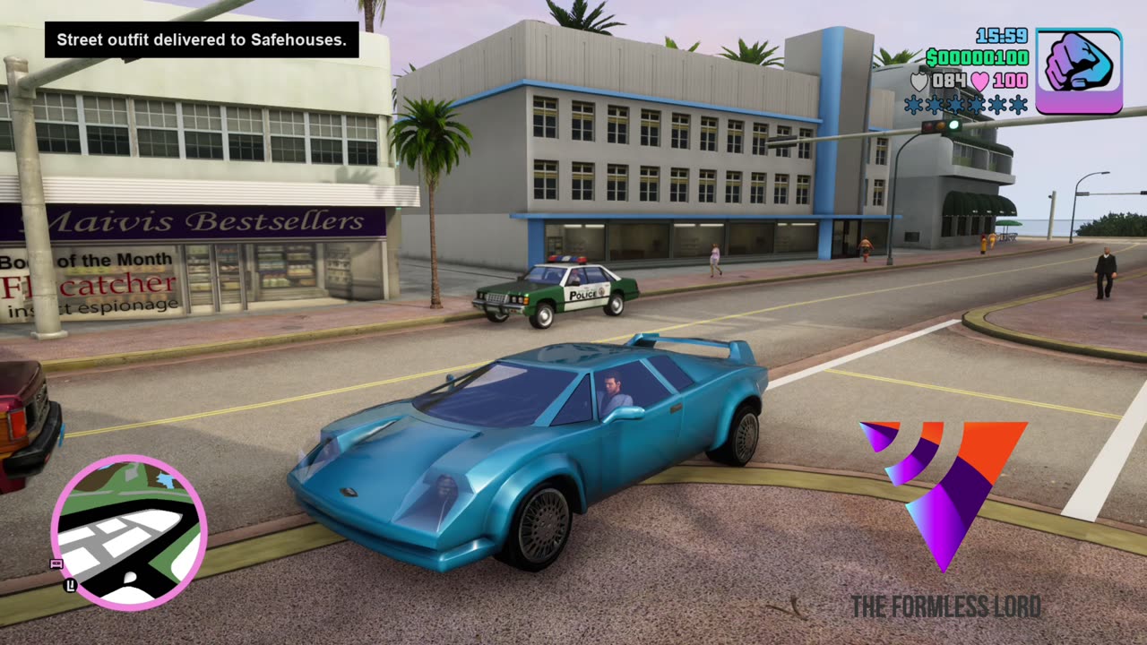 GTA VICE CITY THE DEFINITIVE EDITION FULL INTRO WITH MISSION #1 THE PARTY