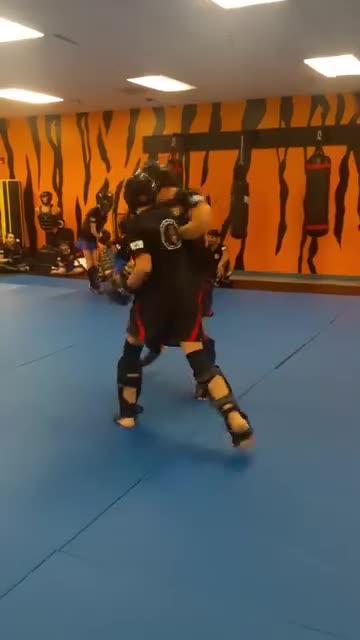 Kickboxing Sparring