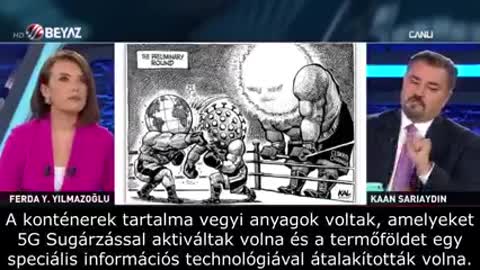 Suezi csatornán rekedt hajó! Klimaváltozásért felelős anyag volt rajta! Ewergreen!