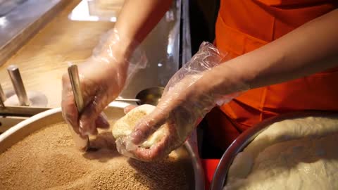 Sweet Pancakes - Hotteok | Korean Street Food