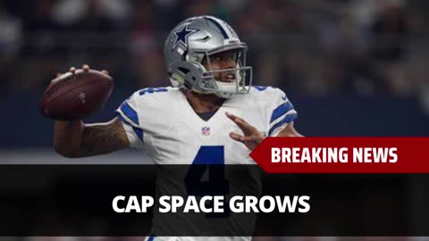 Cowboys Restructure Dak's Contract To Free Up Cap Space