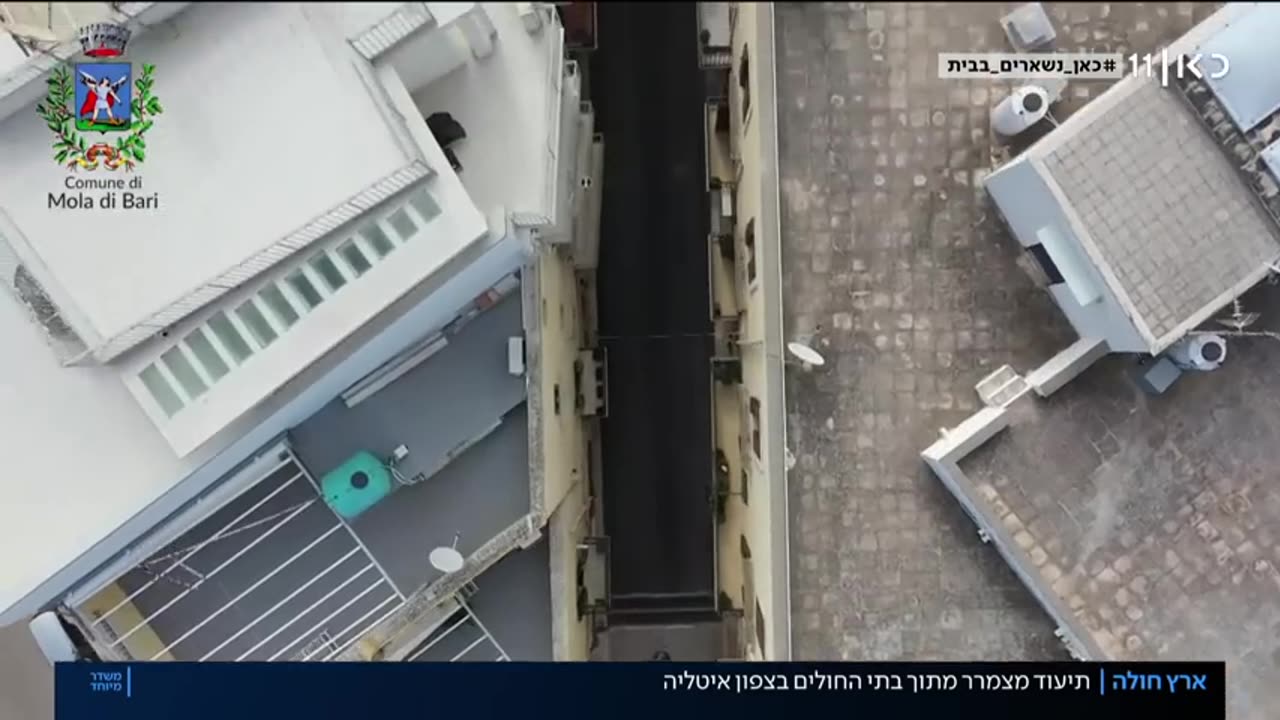 מגיפת הקורנה באיטליה שידורי פחד ואיסור לעזוב את הבתים לטובת הבריאות שלנו