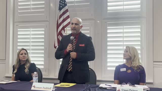 M4L Pinellas School Board Forum-Bronson Oudshoff Introduction