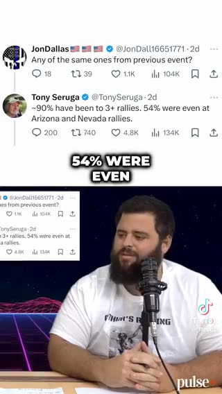 90% of Phones at Kamala Rallies Tracked: Same People, Contrived Support