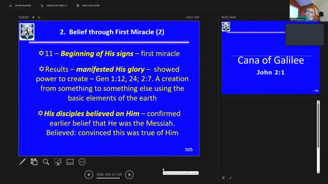 Sunday July 31, 2022 Life of the Messiah 50