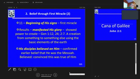 Sunday July 31, 2022 Life of the Messiah 50