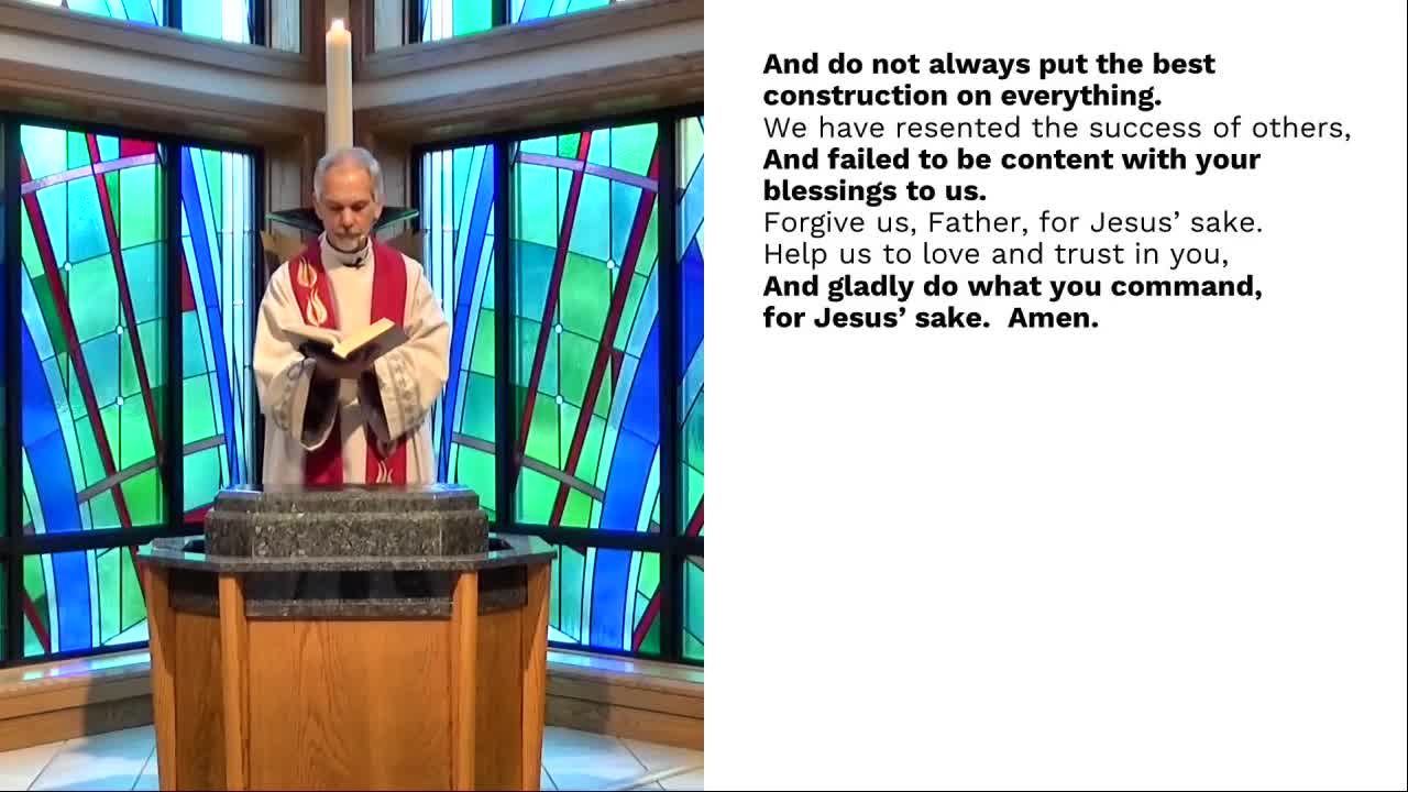 LCLC - REFORMATION SUNDAY Oct. 31, 2021