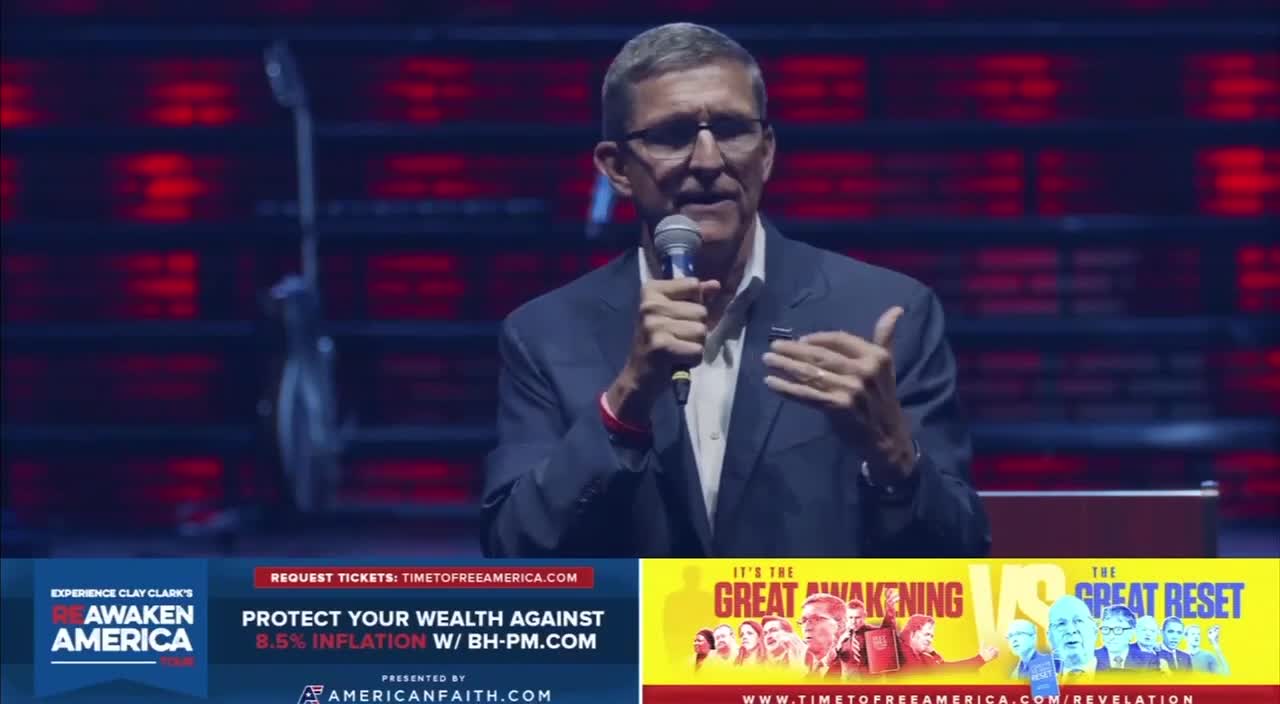 General Flynn gave a shout-out to all the soldiers