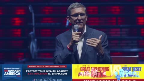 General Flynn gave a shout-out to all the soldiers