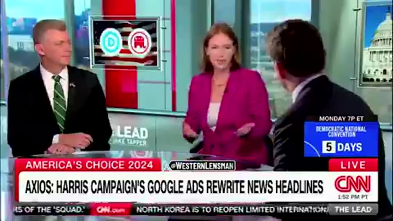 CNN is standing by Kamala's campaign's use of misleading headlines in Google ads,