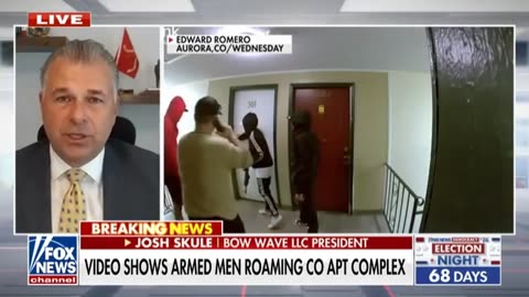 Chilling video shows migrant gang terrorizing apartment complex