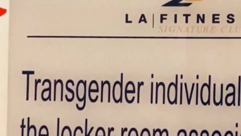 Joseph Martelli jjm7777 LA Fitness aka Esporta Fitness allows transgenders