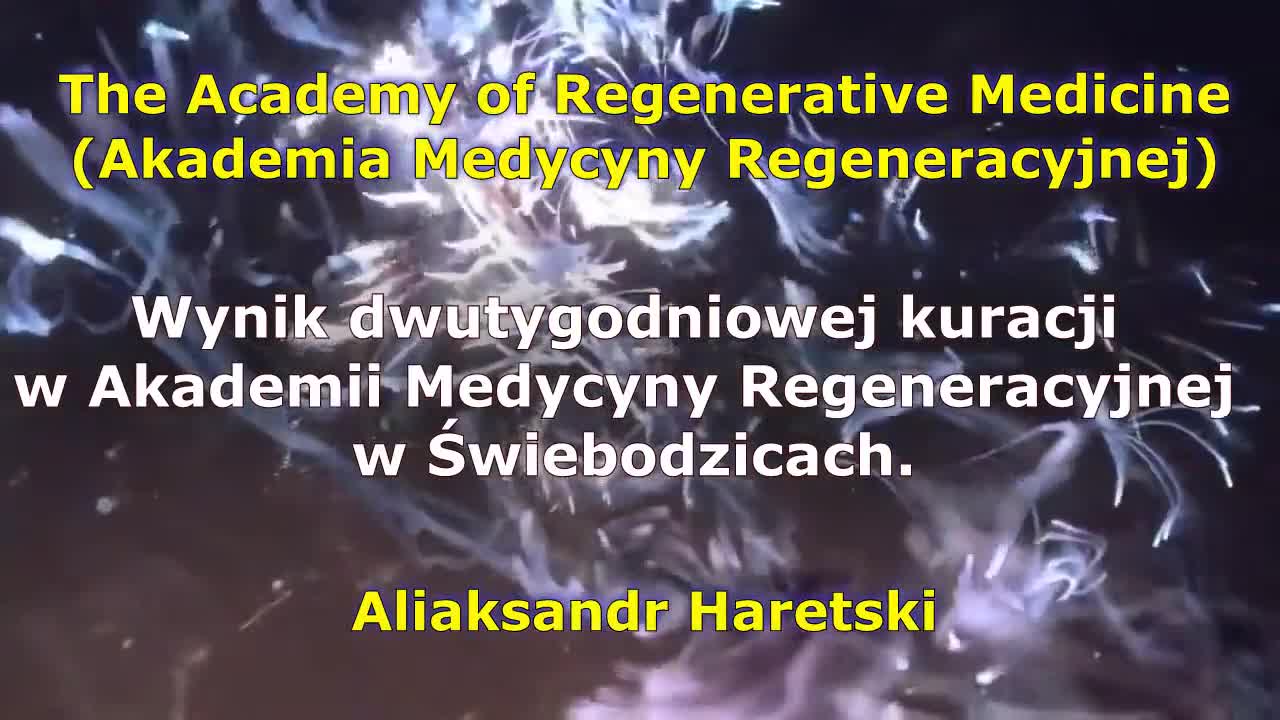 Wynik Dwutygodniowej Kuracji w Akademii Medycyny Regeneracyjnej w Świebodzicach